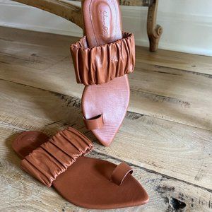 Johanna Ortiz Leather Slides